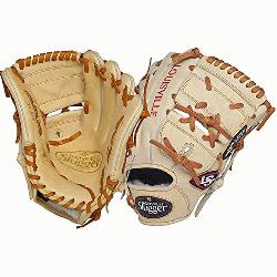 sville Slugger Pro Flare Cream 11.75 2-piece Web Baseball Glove Right Handed Thr